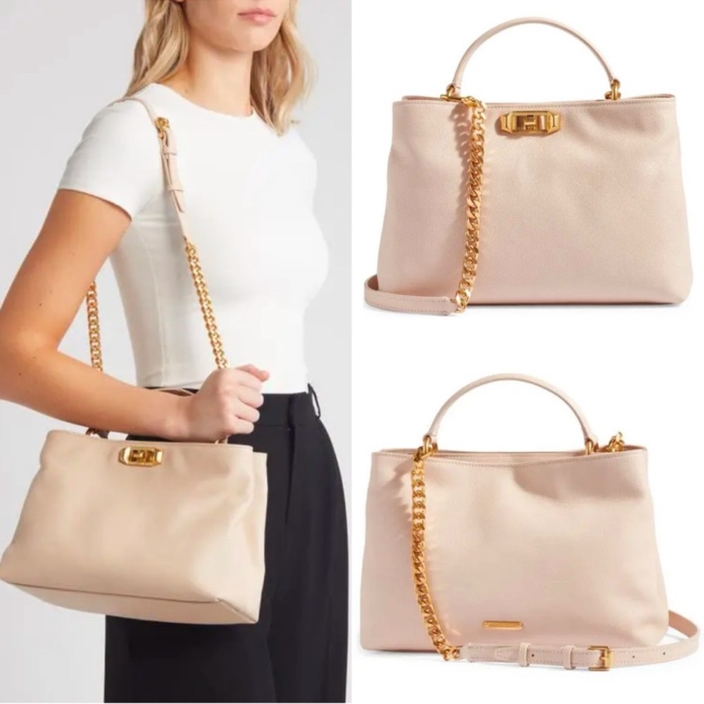 NEW Rebecca Minkoff Leather Crossbody Handbag